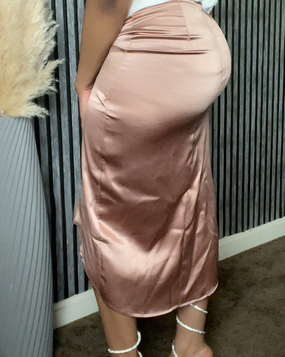 Champagne Toast Skirt - BeauTise’ Boutique