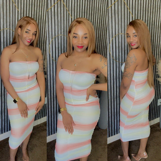 Sunrise Dress - BeauTise’ Boutique