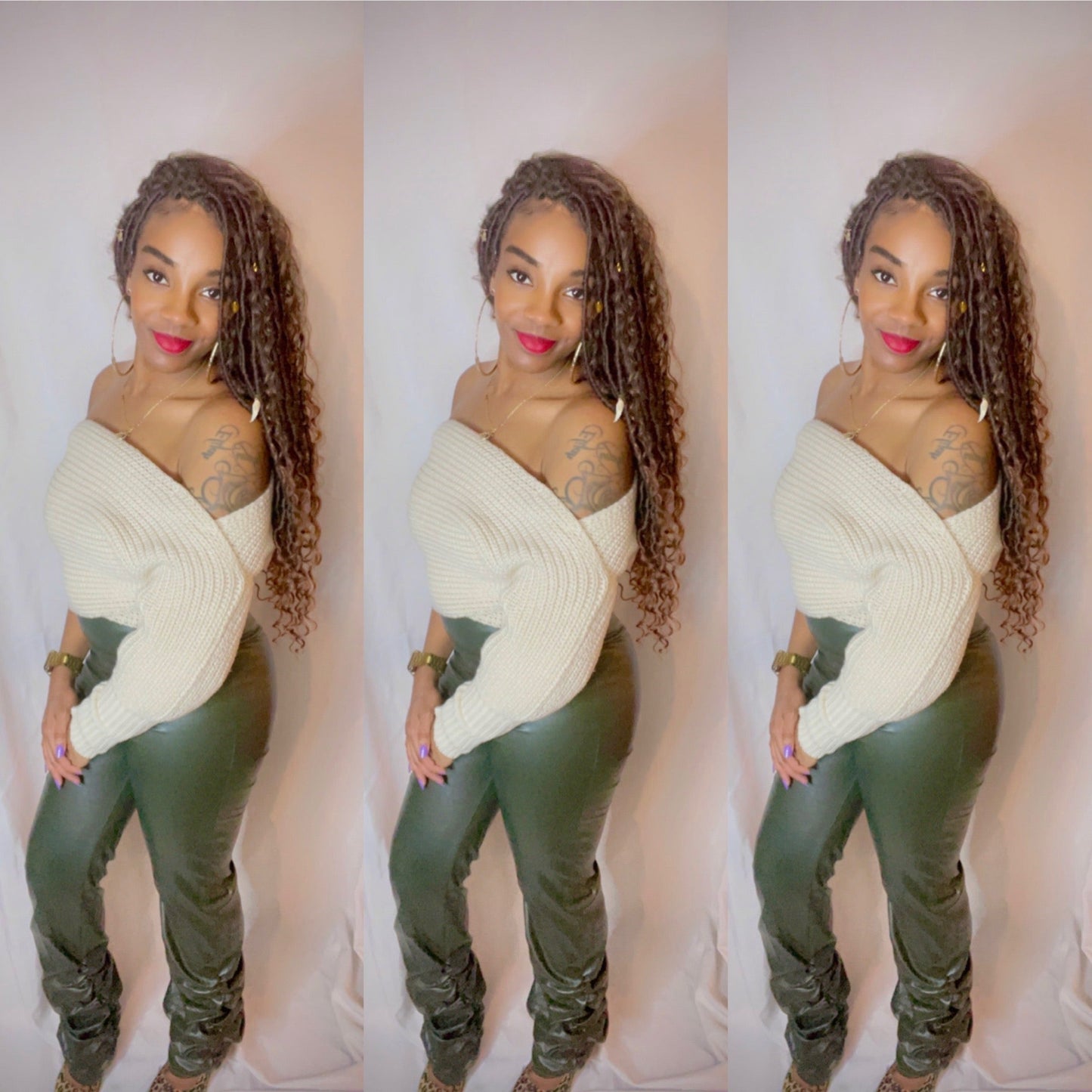 Infatuating Wrap Sweater - BeauTise’ Boutique