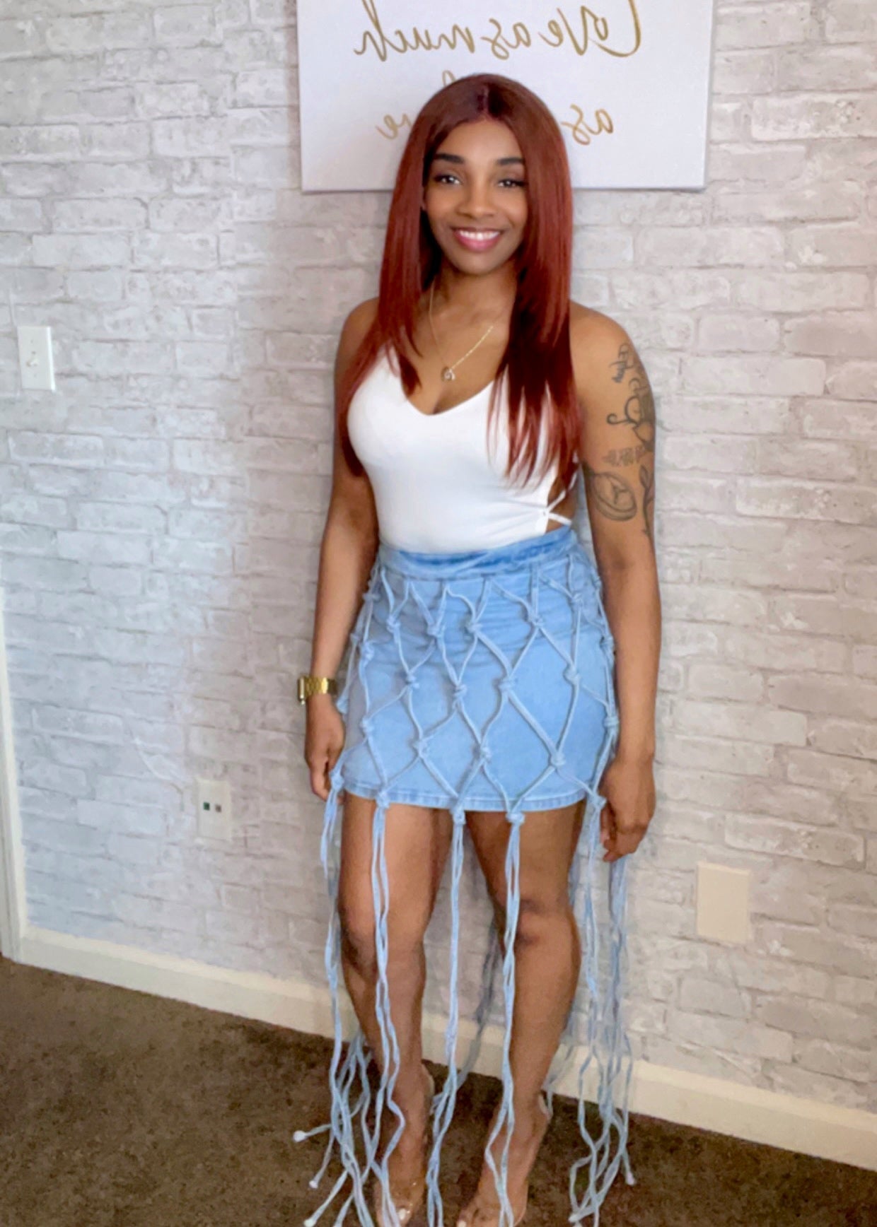 Knot Your Problem Skirt - BeauTise’ Boutique
