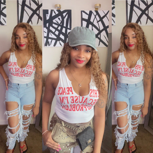 His Problem Top - BeauTise’ Boutique