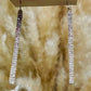 Rhinestone Bar Drop Earrings - BeauTise’ Boutique