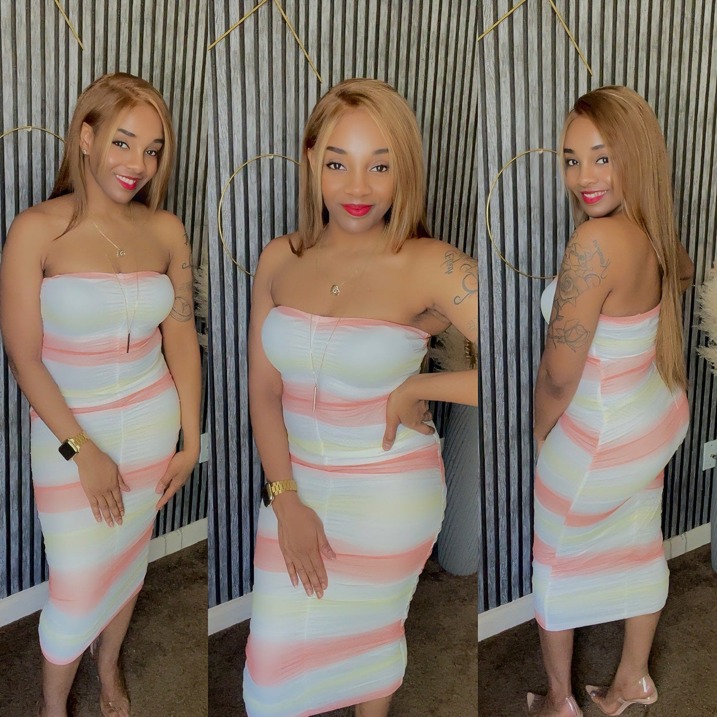 Sunrise Dress - BeauTise’ Boutique