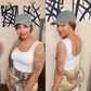 White Crop Tank Top - BeauTise’ Boutique