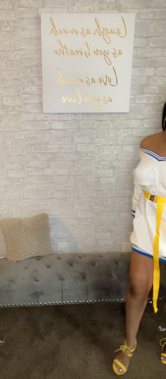 Tasteful Dress (belt included) by