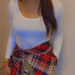 Plaid Checkered Hip Hugger