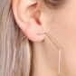 Octagon Brass Earrings - BeauTise’ Boutique