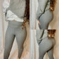 Ribbed Knit Sweater Leggings - BeauTise’ Boutique