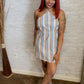 Sleek Stripe Dress - BeauTise’ Boutique