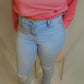 "Slit Where" Jeans - BeauTise’ Boutique